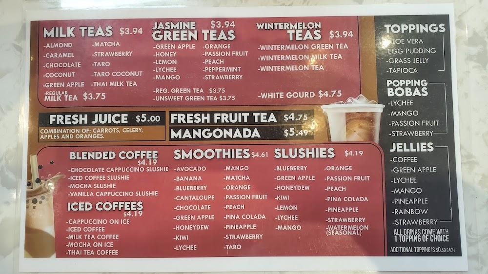 Cha Cha Cafe Menu image 2